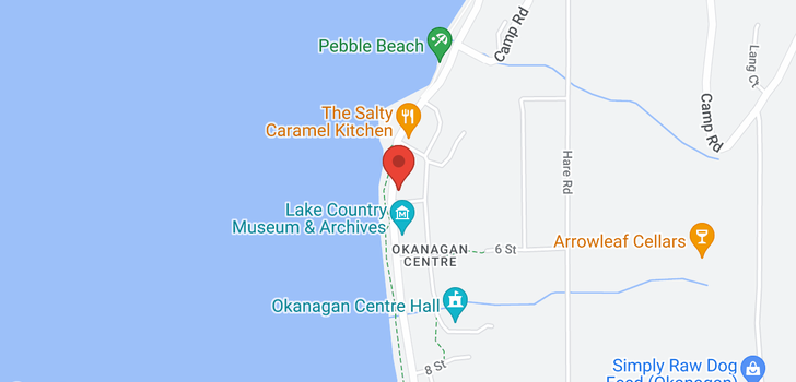 map of 11311 Okanagan Centre Road W